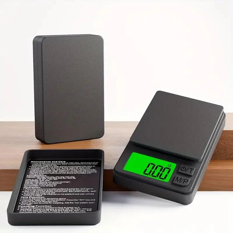 Portable Electronic Scale, High Precision Mini Pocket Scale, Kitchen Jewelry Herbs Weighing Tool, Handheld Digital Scale, Accurate Digital Scale, Digital Weight Scale(2*AAA Battery Required)
