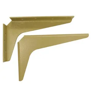 212 MAIN Am2424 24x24 in Steel Metal Brackets, Sturdy Bracket with Reversible Legs, Shelf Mount for Household Appliance Parts & Accessories