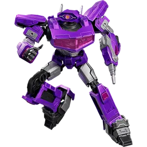 Blokees Transformers Classic Class 18 One Shockwave 12.5cm Model Kit with 20 Articulation Points & Eye Glow