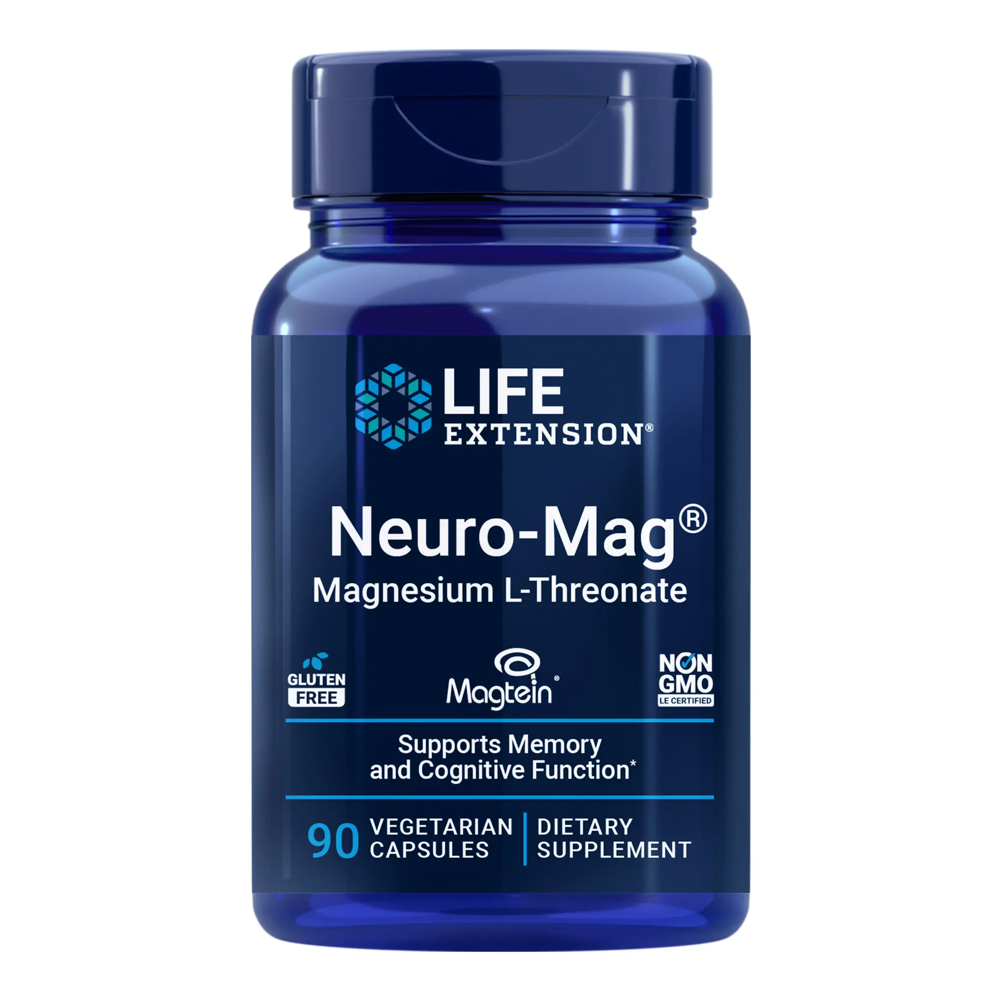 Life Extension Neuro-Mag® Magnesium L-Threonate 90 Vegetarian Capsules Life Extension Neuro-Mag® Magnesium L-Threonate 90 Vegetarian Capsules