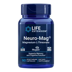 Life Extension Neuro-Mag® Magnesium L-Threonate 90 Vegetarian Capsules Life Extension Neuro-Mag® Magnesium L-Threonate 90 Vegetarian Capsules
