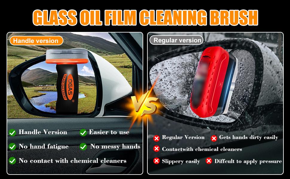 Glass Oil Film Remover for Car,Roll-On Glass Compound with Cleaning Window Board,Removes Oil Film & Smudges,Universal Effective Anti-Rain Fog Brush Oil Film Cleaning for Car Windshields,car accessories Glass Oil Film Remover for Car,Roll-On Glass Compound with Cleaning Window Board,Removes Oil Film & Smudges,Universal Effective Anti-Rain Fog Brush Oil Film Cleaning for Car Windshields,car accessories