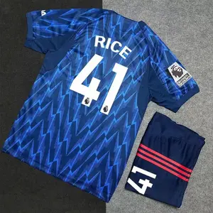 FC Arsenal 2026 Champion Away Soccer Kit, Premium Fabric Match Style Set, Style Short Sleeve Sports Top for Men Wome - Fans Version Football Jersey