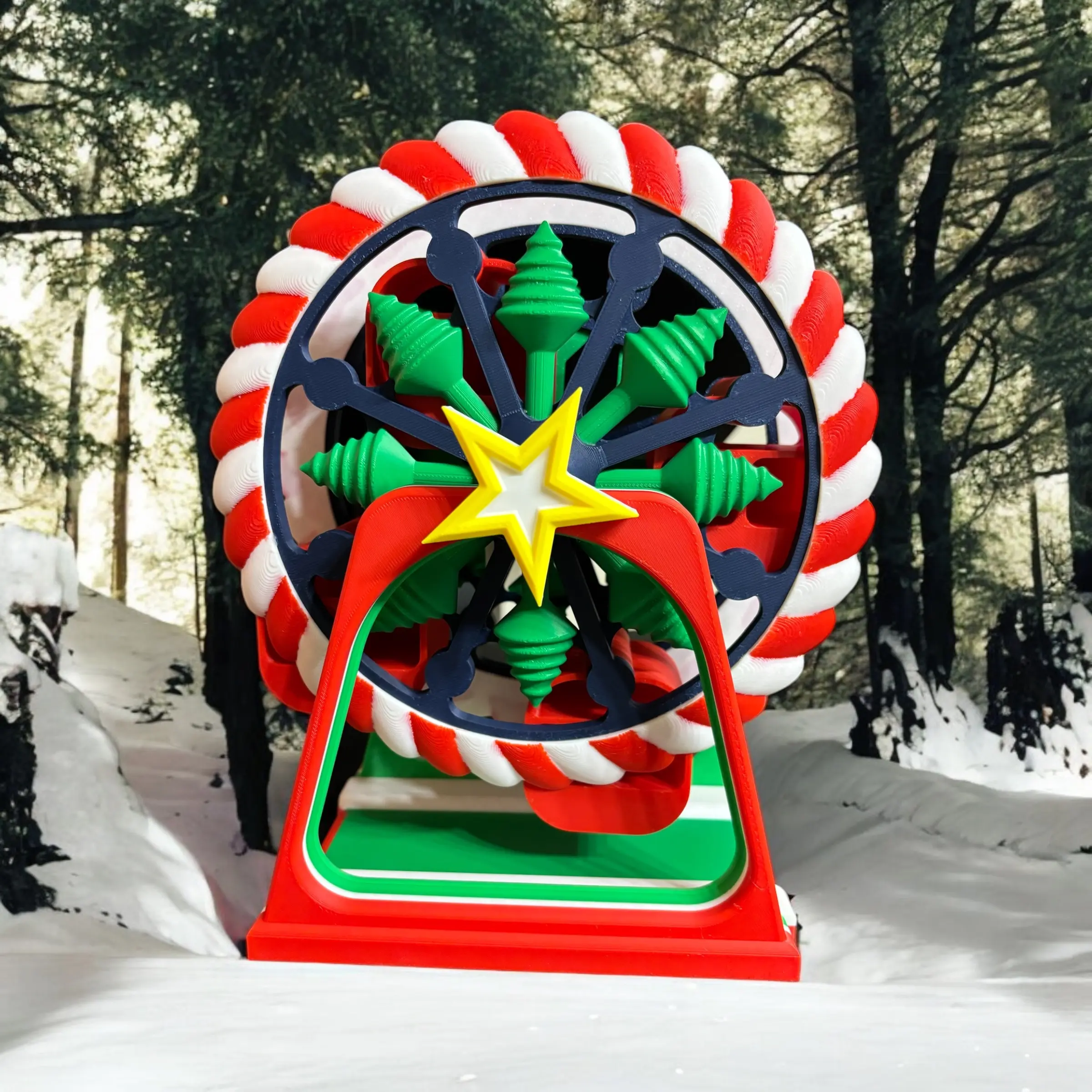 Christmas Ferris wheel