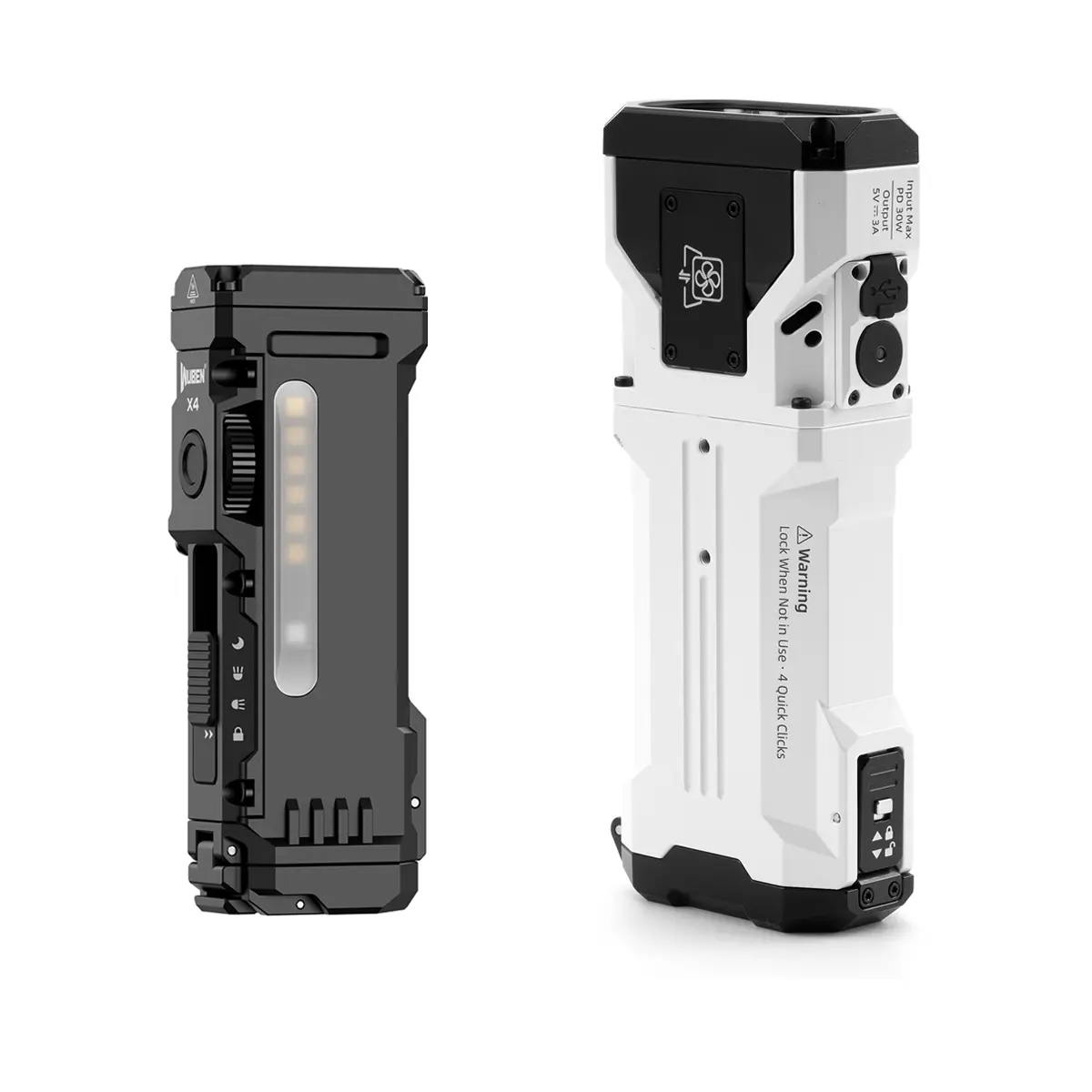 X4 Black+X1pro White