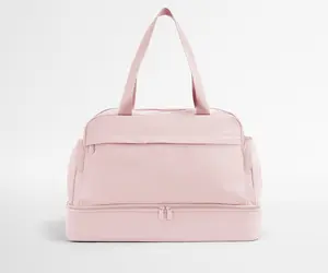 Featherlight Weekender in Blush Pink