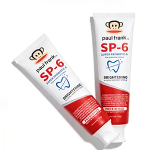 PaulFrankSmile | Whitening Toothpaste for Fresh Breath and Stain Care, Smooth Brushing Experience, Gentle Formula for Teeth and Enamel