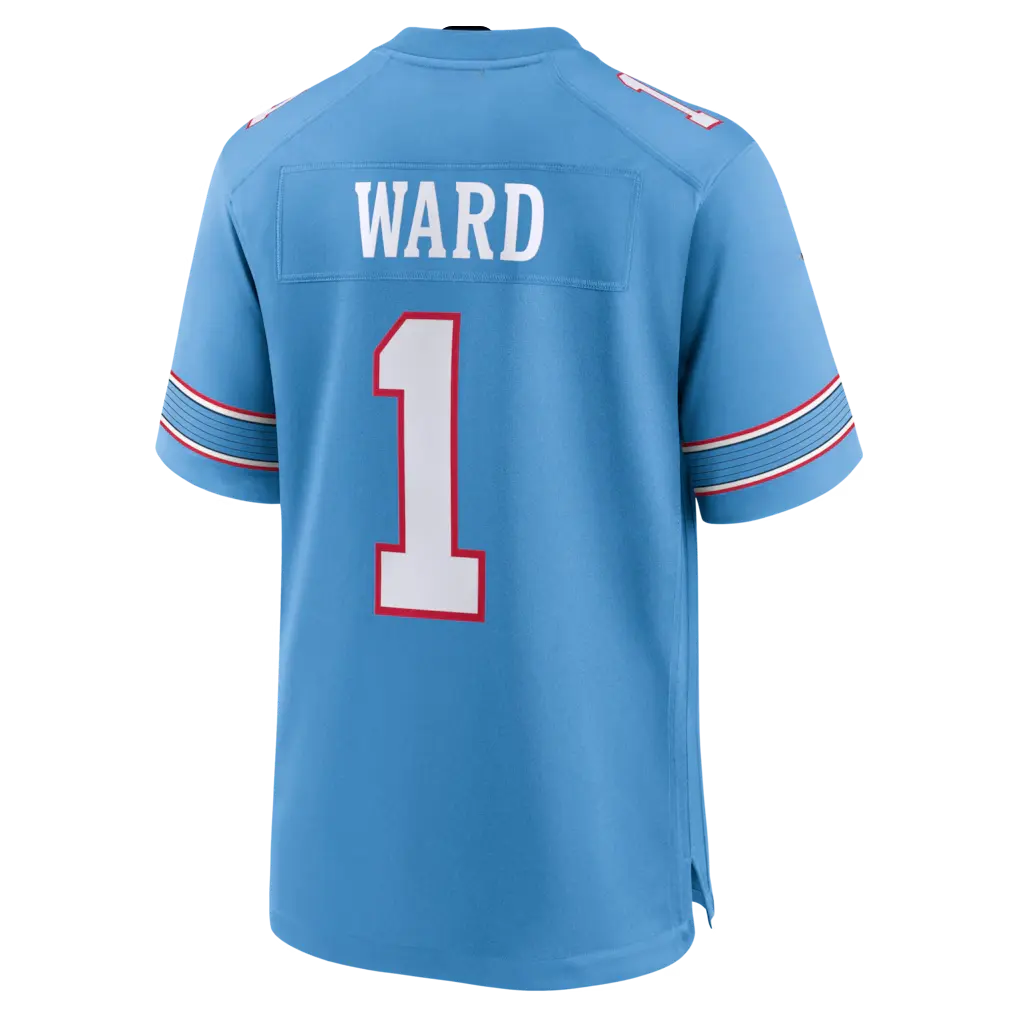 Unisex Football inspired by Tennessee Team Ward 1 2026 Team Game Jersey - Light Blue