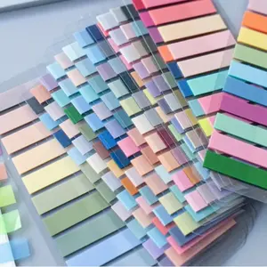 Morandi Color Index Label, 2400pcs/set Sticky Index Label, Student Index Label, Stationery & Supplies for Home School Dormitory, Sticky Labels