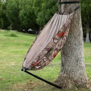 Camo Tree Camping Chair Hunting Hammock Seat Hunting Chair Portable and Light Weight Camping Stool on Tree