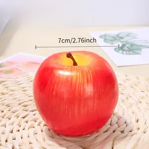 Simulated fruits - Red apples. Photography props. Model fake fruits for Home Decoration.