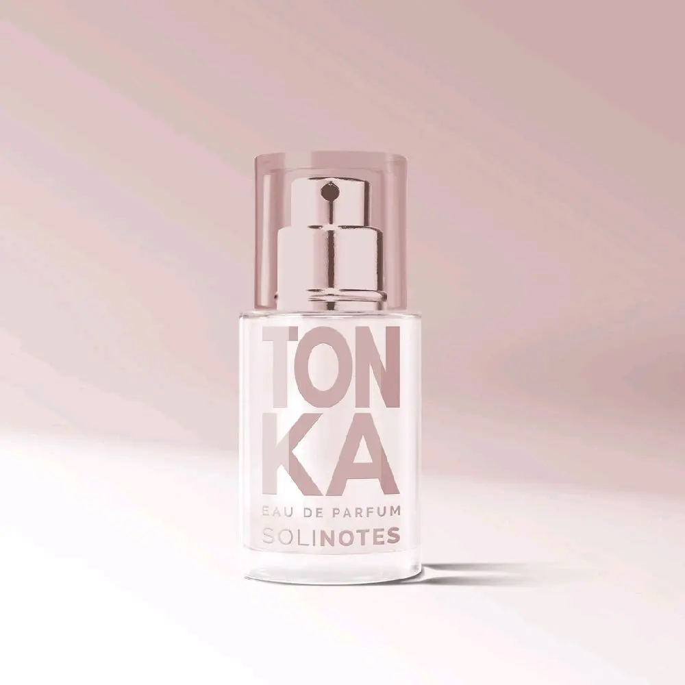 Solinotes Mini Tonka Perfume 0.5 oz - Eau de Parfum, PETA Certified, Animal-Free, Made in France