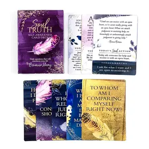 Tarot cards for self-awareness, guidance on soul truth, tools for personal growth and healing, suitable for meditation and mindfulness practices, and a great gift for Christmas, Thanksgiving, New Year, and Easter.