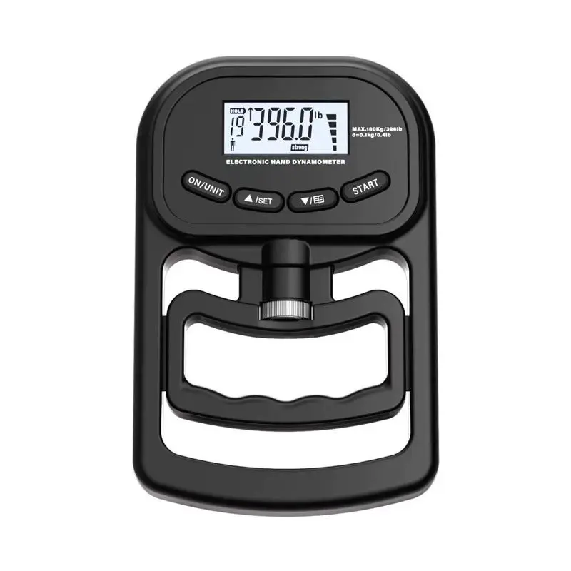 Electronic Grip Dynamometer, USB Rechargeable Digital Hand Dynamometer, Professional Hand Power Measuring Instrument, Grip Strength Tester, Home Fitness Equipment, Workout Equipment, Strength Conditioning Equipment