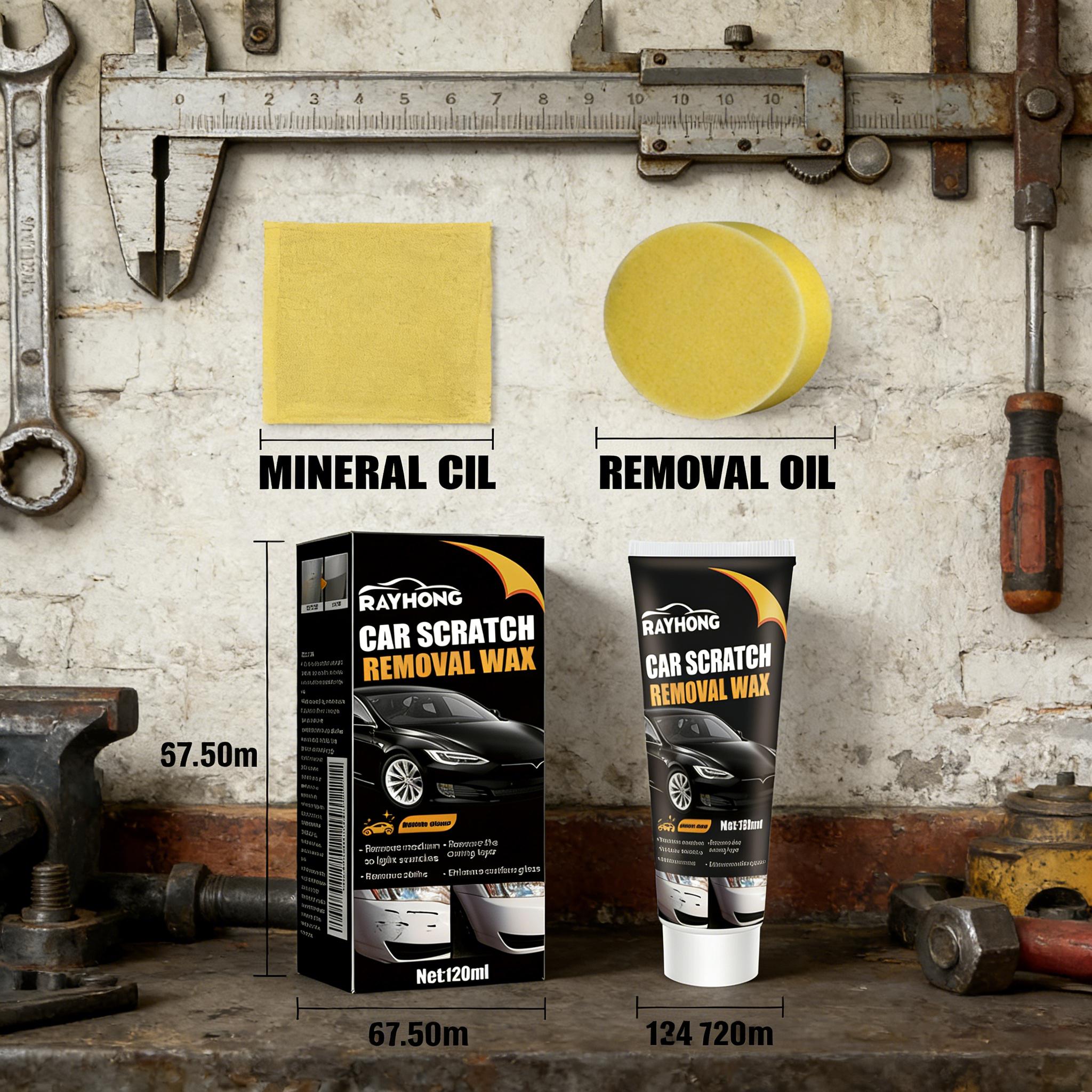 Rayhong Car Scratch Wax - Paint Protection, Polishing, Scratch Removal, Care, Paint Repair, Cleaning, Stain Removal, and Abrasive Agent
