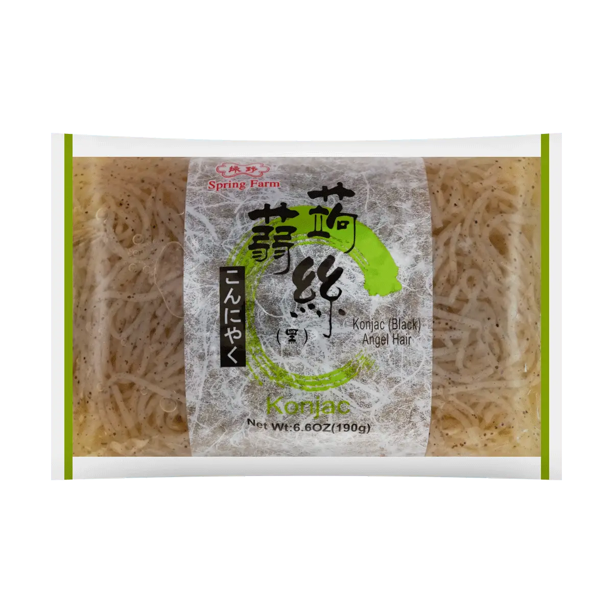 SPRING FARM Konjac Noodles Shirataki Noodles - 190g Low Calorie, High Fiber, Keto Friendly, Gluten-Free, Vegan - Perfect for Hot Pot, Salads, Stir-fries