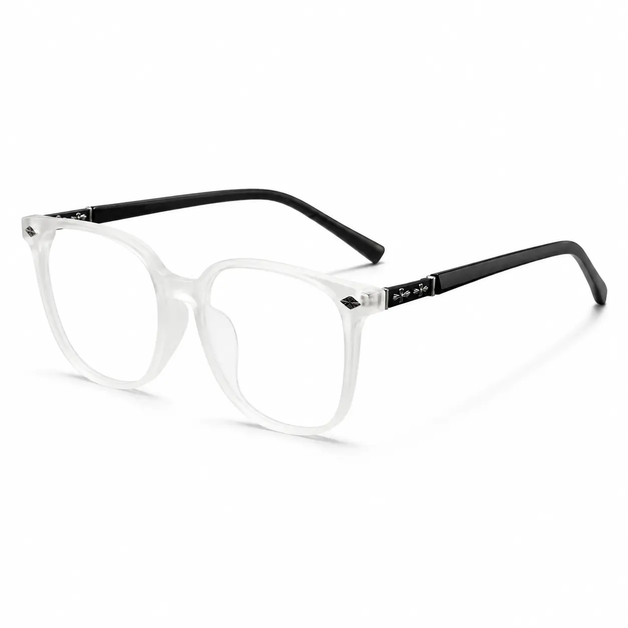 Lyrasses 1.0 Ultra White Photochromic Blue Light Blocking Glasses, Anti-Blue Light Light Responsive Unisex Eyewear, Comfort Fit for Wider Head Shapes, UV Protection for Indoor & Outdoor Use, Stylish Frames for Work, Driving & Daily Wear, Ideal Gift