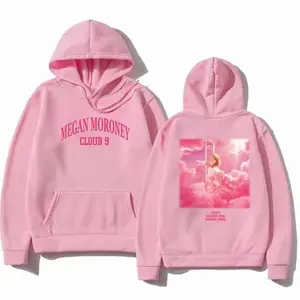 Megan Moroney Cloud 9 Tour Hoodie, Streetwear Pink Graphic Music Merch, Vintage Country Music Merch, Aesthetic Unisex Apparel