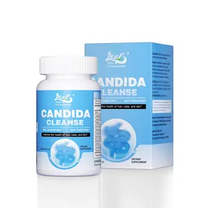 LeafStory Candida Balance For Women & Men, Oregano & Caprylic Acid Gut Health, Herbal Supplement Digestive & Intestinal Health Support, Flora Balance For Gut Health, 60 Capsules-SC