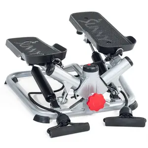Sunny advanced total body fitness twisting stepper w/resistance bands