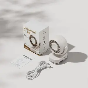 2026 New 720° Rotatable Clip On Portable Fan | 7 Hours Runtime, Ultra Light 170g, 3 In 1 Hang Stand Clip Personal Fan for Stroller Desk Car Seat Bedroom Student Mom Daily Outdoor