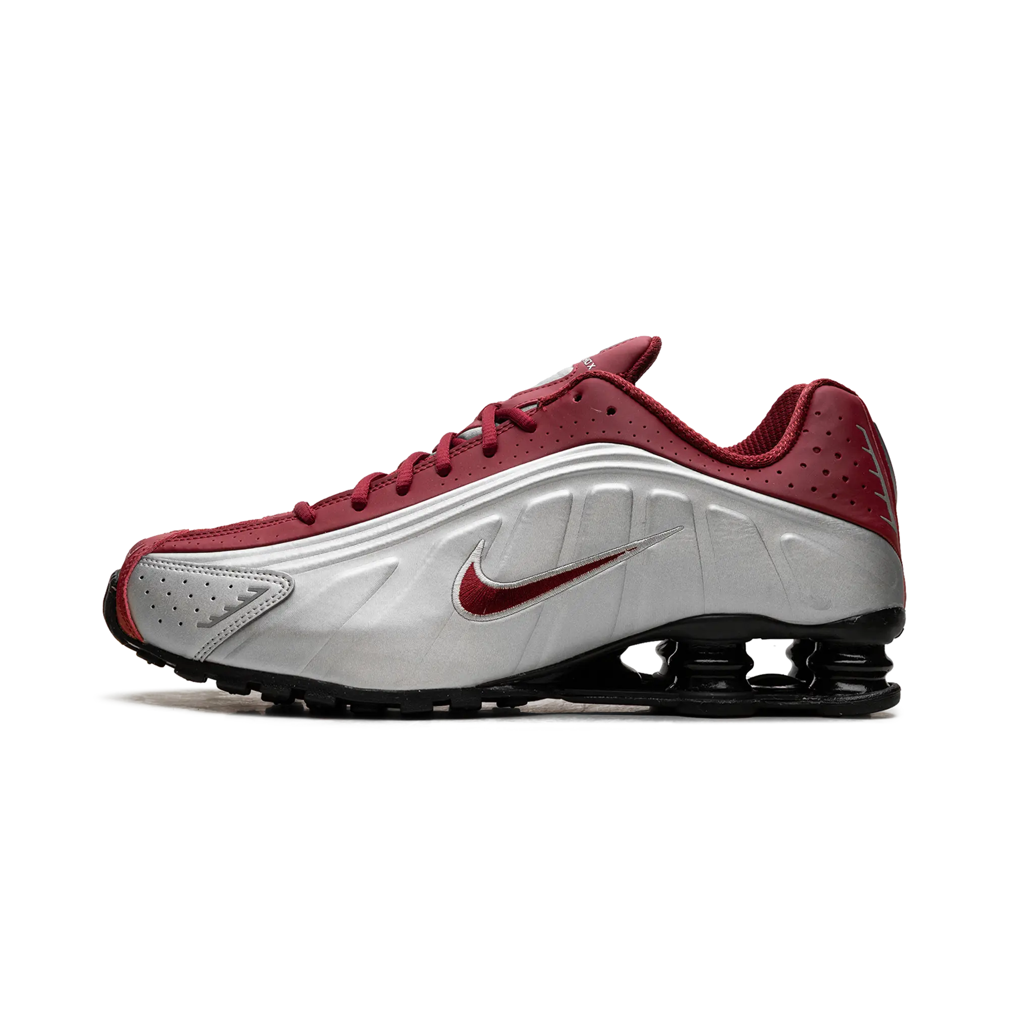 Shox R4 "Metallic Silver Black Crimson" HQ1988 009
