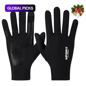 Outdoor Sports Gloves, Touchscreen Winter Gloves with Anti-Slip Design, Windproof Thermal Gloves for Cycling, Running, Hiking, Walking and Fishing, Outdoor Activity Gloves #GLOBAL PICKS