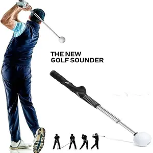 Golf Swing Practice Stick Adjustable Golf Indoor Swing Trainer Left Handed Right Handed Grip, Golf Training Equipment