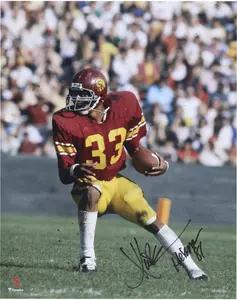 Marcus Allen USC Trojans Autographed "16 x 20" Red Vertical Photograph with "Heisman 81" Inscription - Fanatics Authentic Certified