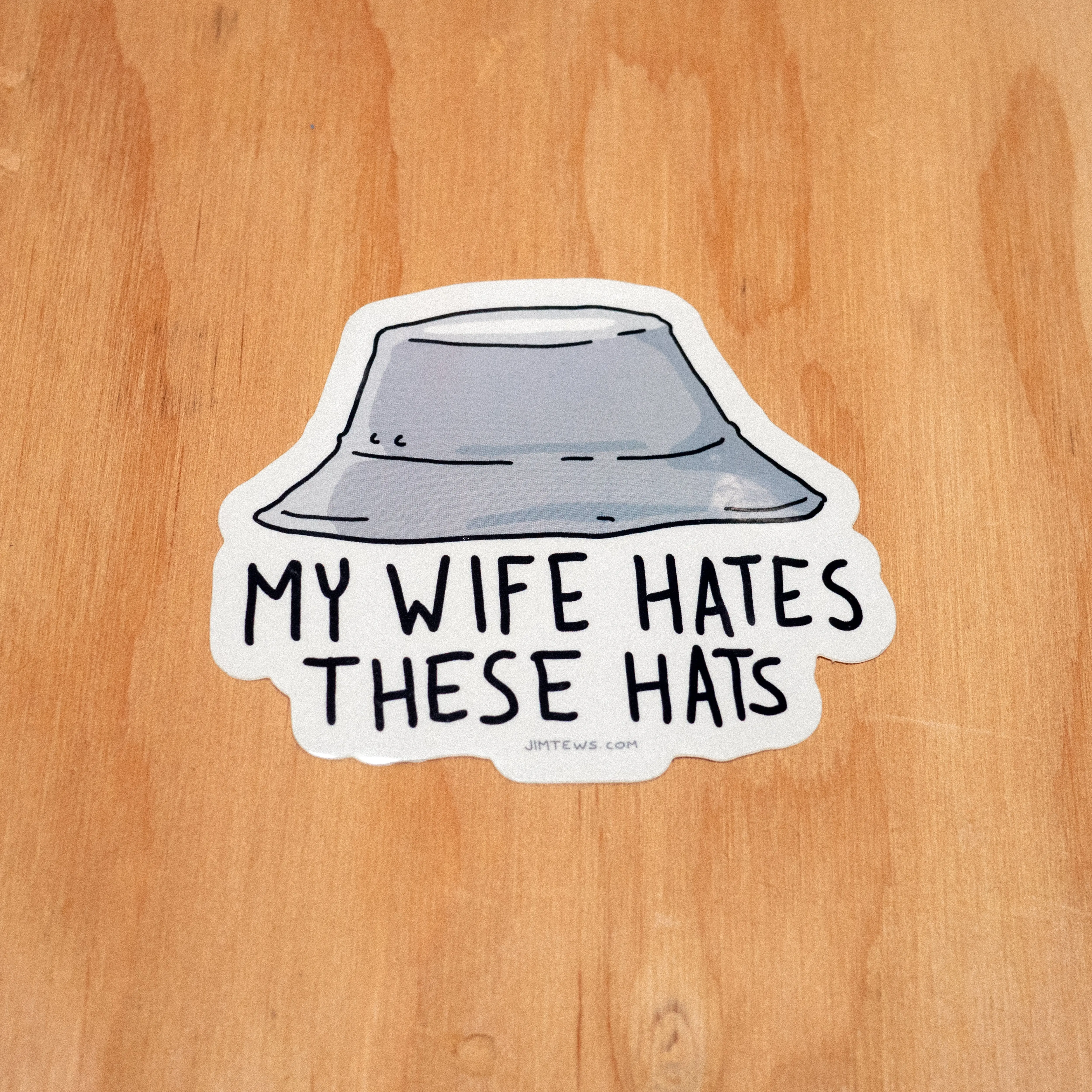 Bucket Hat Sticker