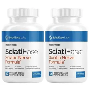 2 pack Sciatic Nerve Support Supplement for Pain Relief & Nerve Health