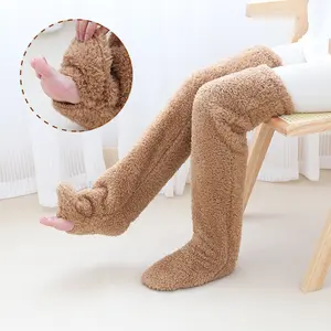 High Fuzzy Long Socks