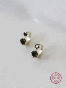 Women's Gothic Style Earrings, Vintage Simple Design, Zirconia Studs, Jewelry Gift for Friends, All Season Fashion Accessories, Artificial Zircon Earrings