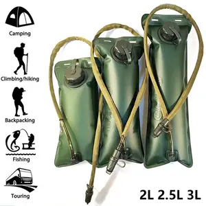 2L 2.5L 3L Water Bladder Water Reservoir Hydration Pack Storage Bag Free Folding Camping Running Hydration Vest Backpack