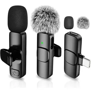 Wireless Lavalier Microphone for iPhone & iPad | Noise-Canceling Clip-On Mic for Videos, Podcasts & Streaming
