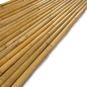 15pcs 7ft Bamboo Plant Stakes  Support Tomatoes, Beans, Flowers & Climbing Plants Easy Installation Durable