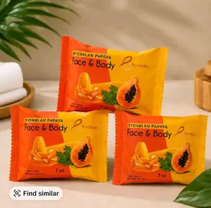 Byenblan 3 Sets Papaya Face & Body Soap