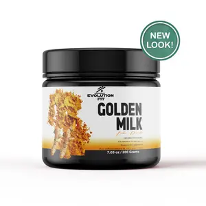 Golden Milk Made with Curcuma (turmeric powder) By EvolutionFIT dietary supplement
