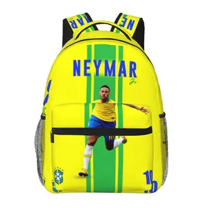 Stylish Soccer2026 Backpack Large Capacity & Lightweight 2026 World Football Shoulder Bag Practical Brazilian Players Laptop Backpack for Men Women School Bookbag for Work Camping Travel
