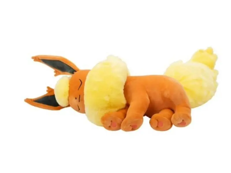 Pokemon 18 inch Sleeping Flareon Plush Toy for Kids