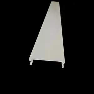 F-0879: LED Strip Light Diffuser | Length: 48" | Width: 3-15/16" | Height:15/16" | Frosted |Packs