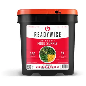 120 Serving Freeze-Dried Vegetable Bucket
