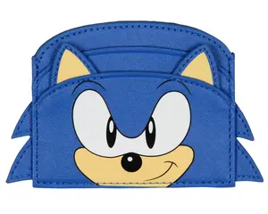 Sonic The Hedgehog 3D Classic Character Flat Slim Minimalist Wallet