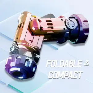 EDC Fidget Toy The Stress Reliever Perfect for anxiety ADHD & restless hands Satisfying click sound Stress Relief Glutinous Rice Cake Toy Portable Vibrant Grippie Stress Relief Tool Light-Up Macaron Color Keyboard Fidget Toy