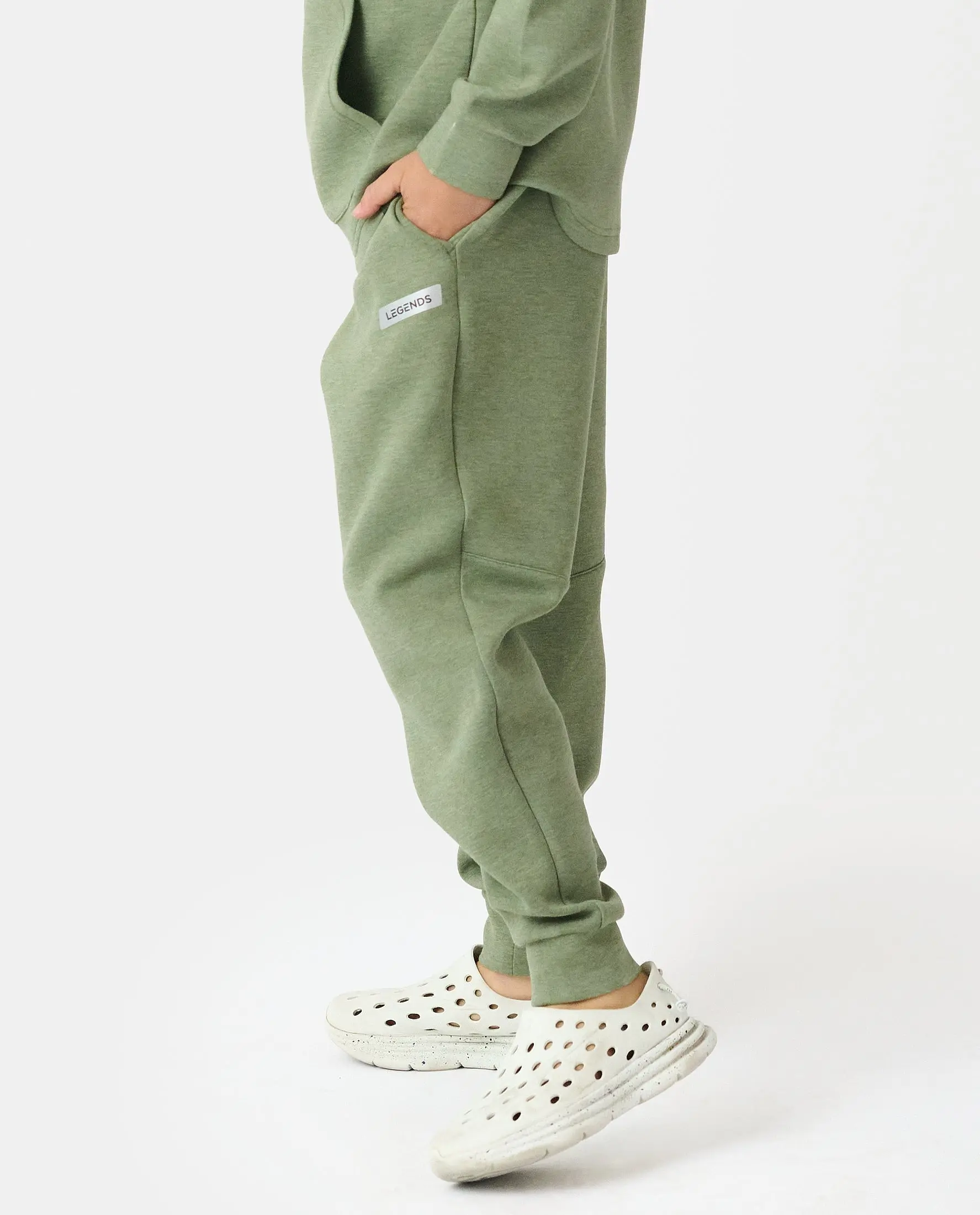 Little Legends Hawthorne Tech Jogger Sierra Heather, Large