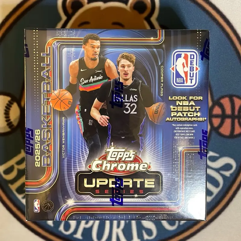 2025 Topps Chrome Update Basketball Mega Box