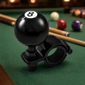 8 Ball Steering Wheel Spinner Knob Universal 360 Degree Car Turning Handle Heavy Duty Steering Wheel Accessory for Most Vehicles