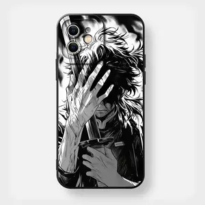 Anime Pattern Soft Phone Case, Shockproof Phone Protective Cover, Phone Accessory Compatible with iPhone 16 15 14 13 12 11 Pro Max