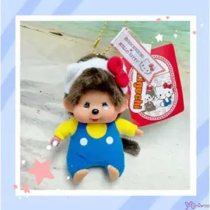 Hello Kitty x Monchhichi Big Head SS K/C Monchhichi Plush