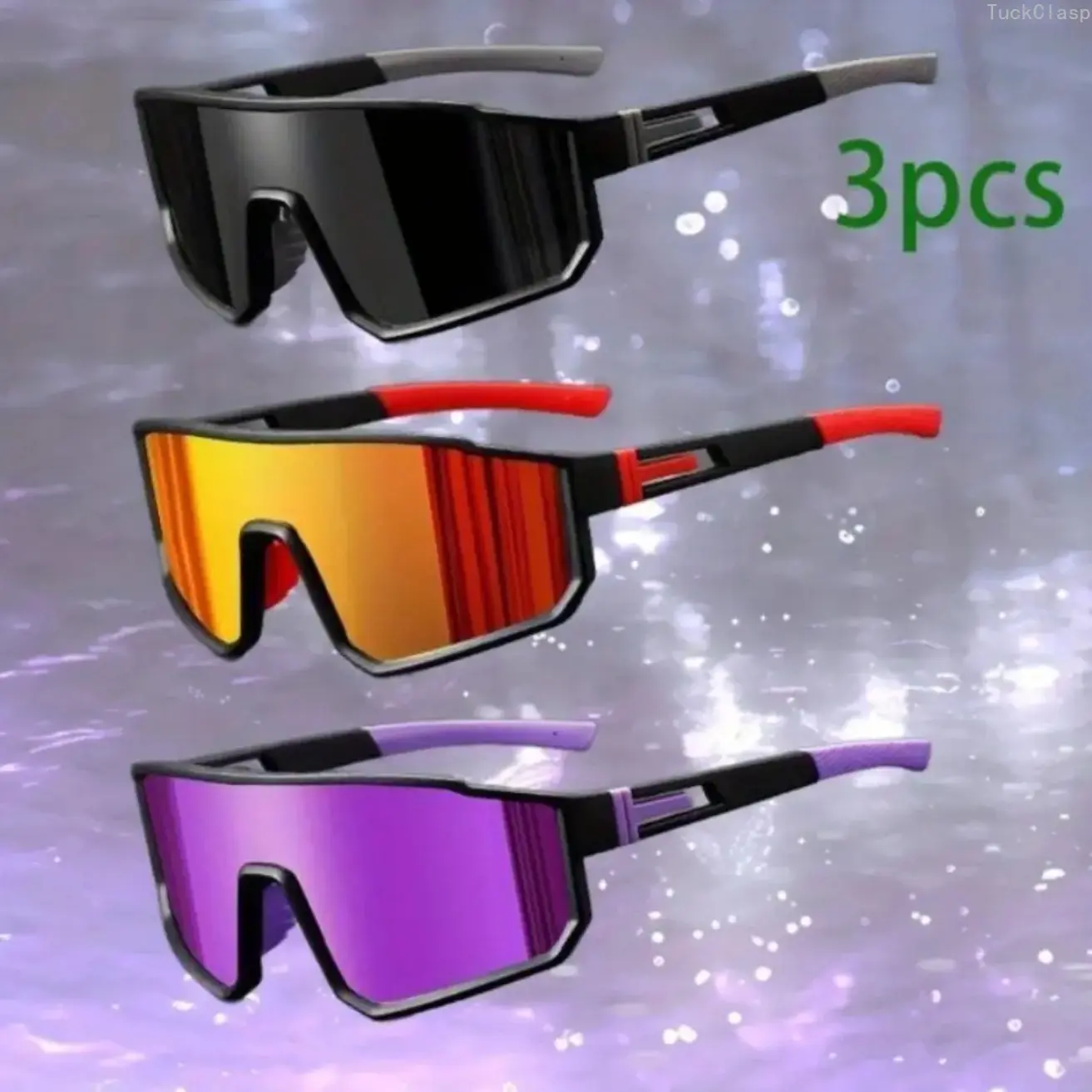 2026 Hot Trend 3-Pack Non-Prescription Glasses for Boys & Girls, Lightweight Fashion Eyewear for Sports, Baseball & Motorcycles, Stylish Gift for Everyday Wear & Valentine’s Day